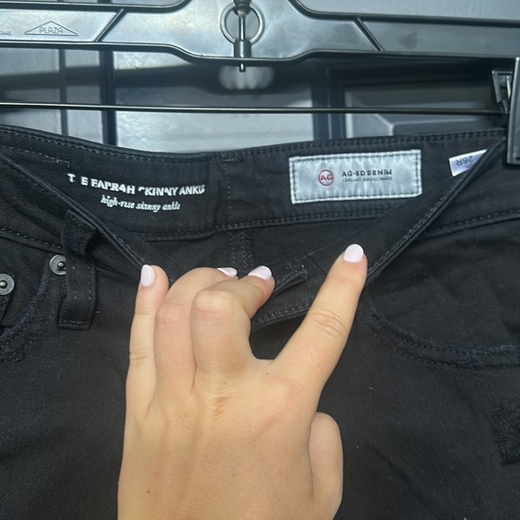 AG The Farrah High-Rise Skinny Ankle Jeans - Picture 4 of 6